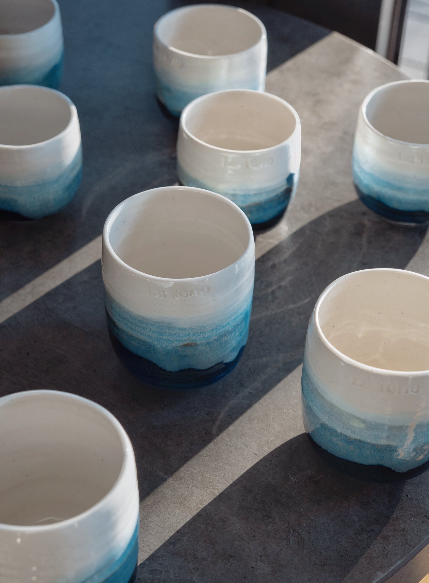 Kerámia csésze - a Balaton színei