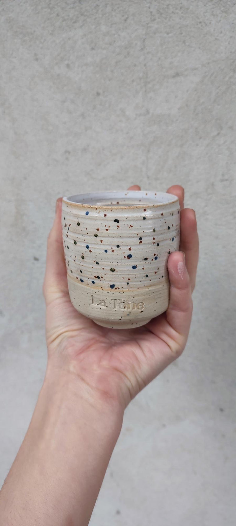 Kerámia csésze - Pöttyös