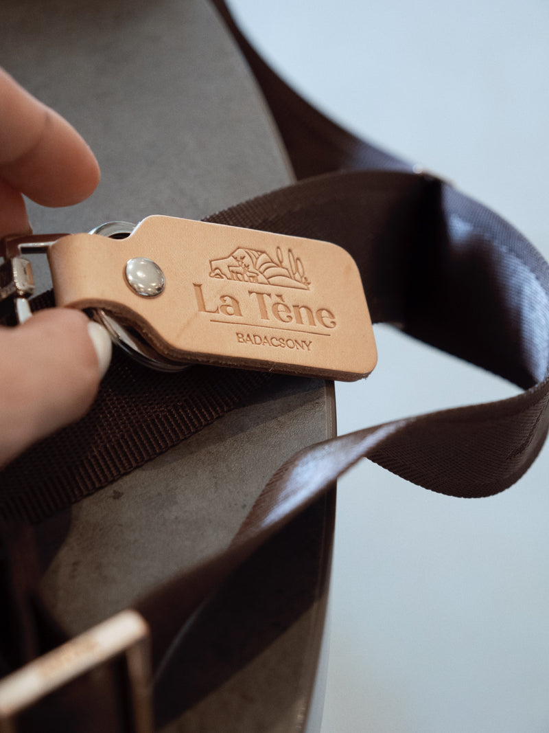 La Téne bőr kulcstartó